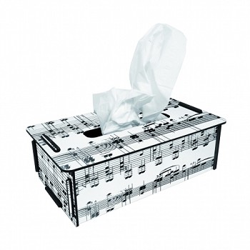 Tissuebox 'Muziek'
